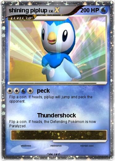 Pokemon shining piplup