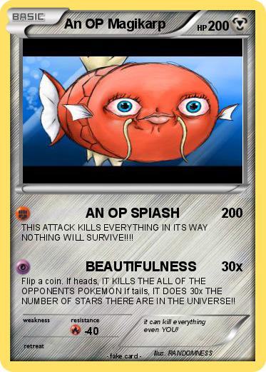 Pokemon An OP Magikarp