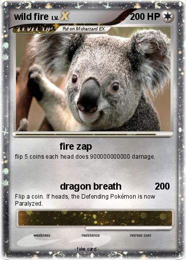 Pokemon wild fire