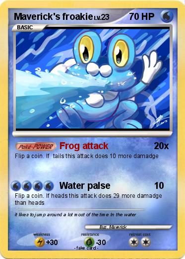 Pokemon Maverick's froakie