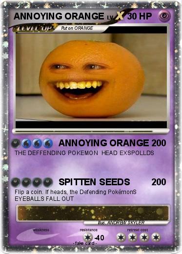 Pokemon ANNOYING ORANGE