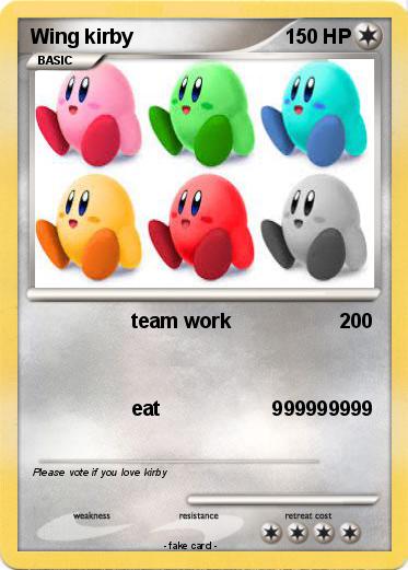 Pokemon Wing kirby