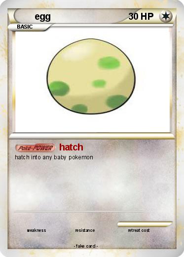 Pokemon egg