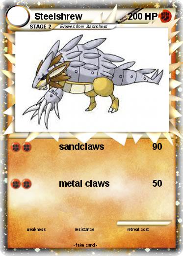 Pokemon Steelshrew