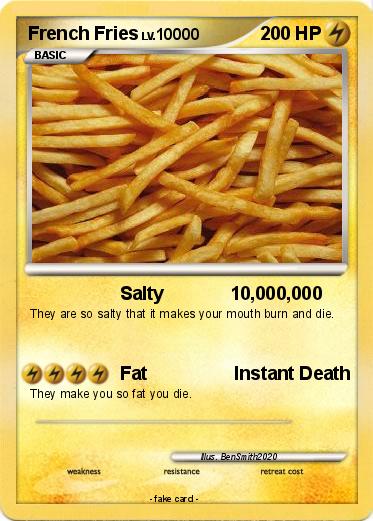 Pokemon French Fries