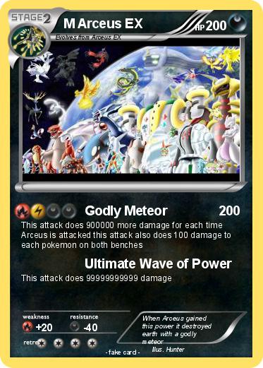Pokemon M Arceus EX