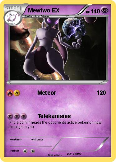 Pokemon Mewtwo EX