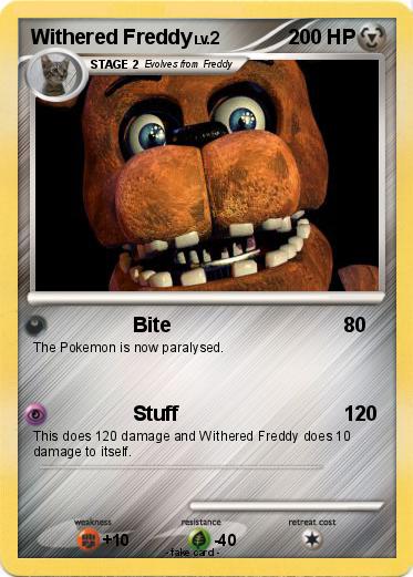 Pokemon Withered Freddy