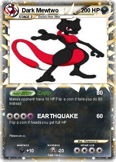 Pokemon Dark Mewtwo