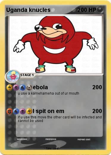 Pokemon Uganda knucles