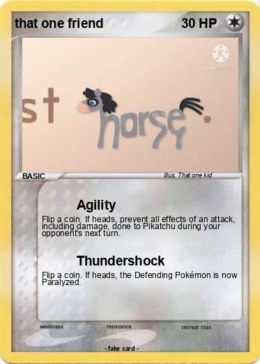Pokemon that one friend