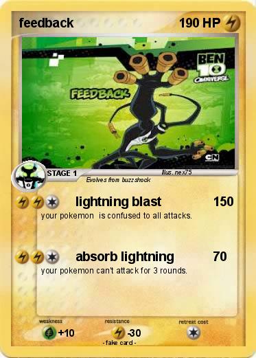 Pokemon feedback
