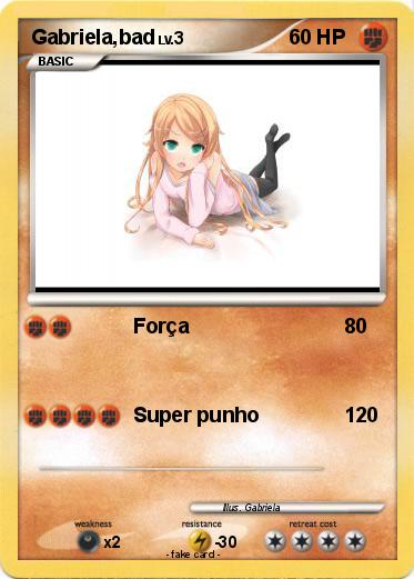 Pokemon Gabriela,bad