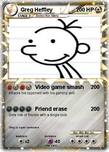 Pokemon Greg Heffley