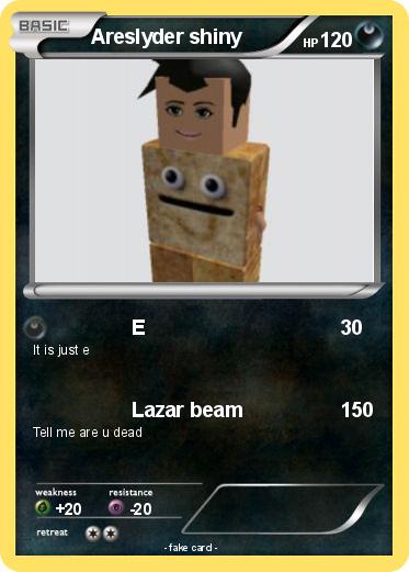 Pokemon Areslyder shiny