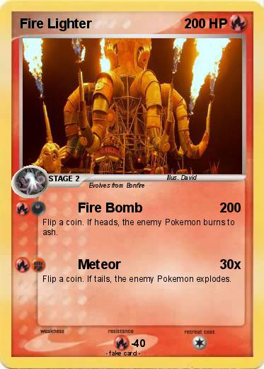 Pokemon Fire Lighter