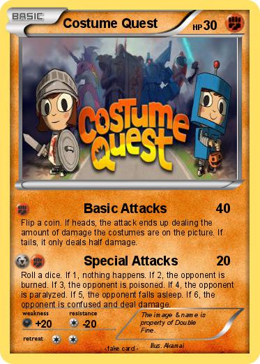 Pokemon Costume Quest