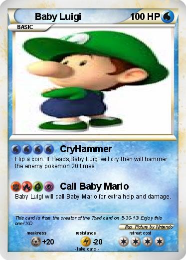 Pokemon Baby Luigi