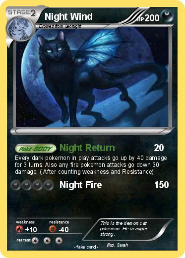 Pokemon Night Wind