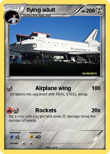 Pokemon flying adult