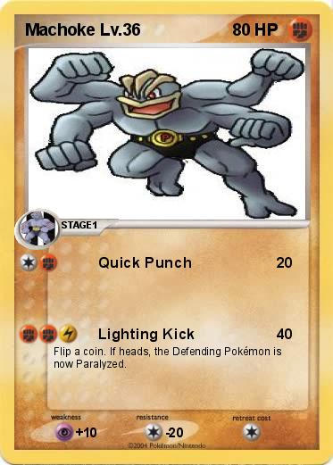 Pokemon Machoke Lv.36