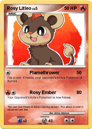 Pokemon Rosy Litleo
