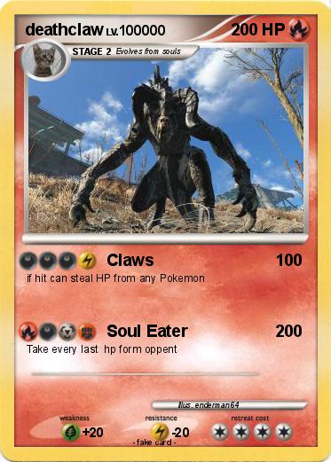 Pokemon deathclaw
