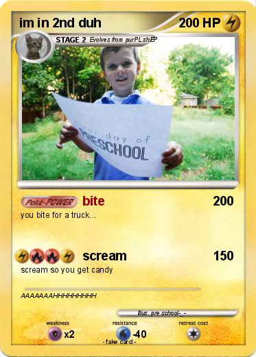 Pokemon im in 2nd duh