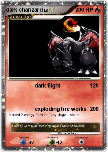 Pokemon dark charizard