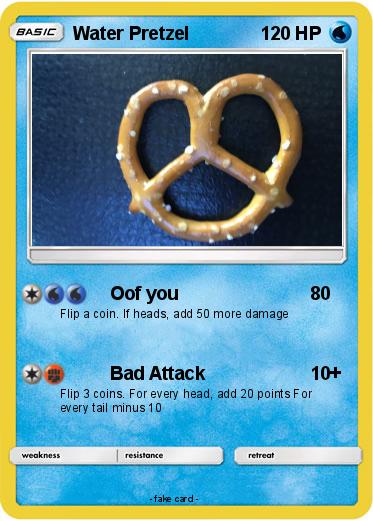 Pokemon Water Pretzel