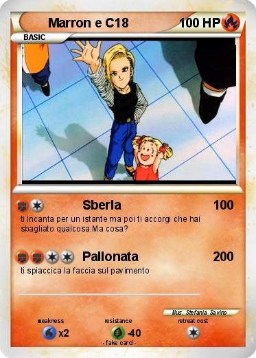 Pokemon Marron e C18