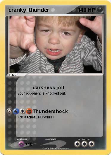 Pokemon cranky  thunder