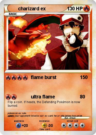 Pokemon charizard ex