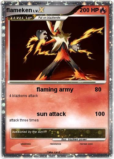 Pokemon flameken