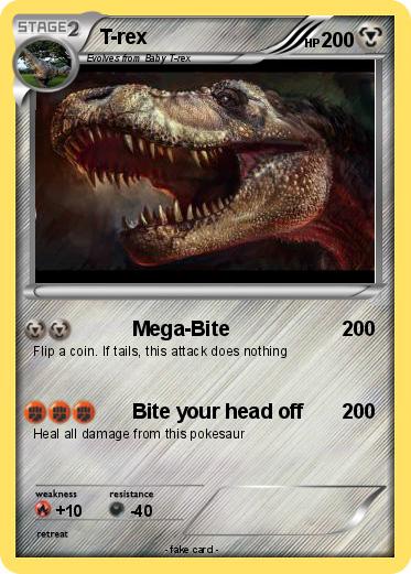 Pokemon T-rex