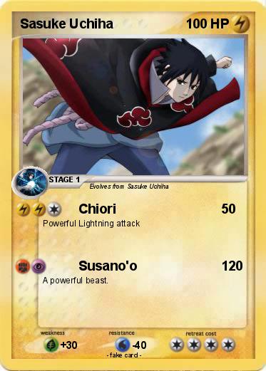 Pokemon Sasuke Uchiha
