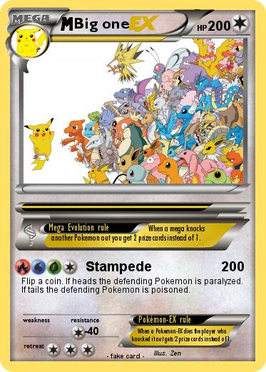 Pokemon Big one