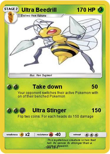 Pokemon Ultra Beedrill