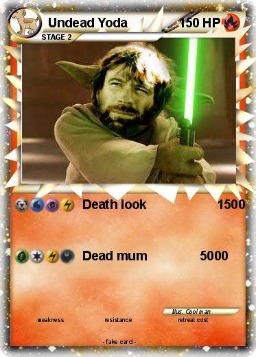 Pokemon Undead Yoda