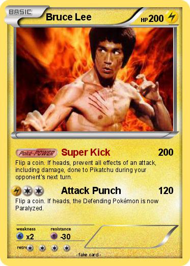 Pokemon Bruce Lee