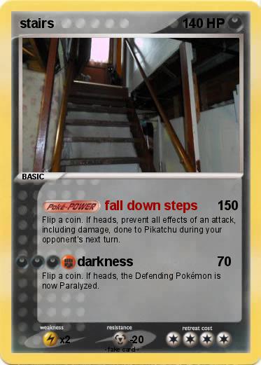 Pokemon stairs