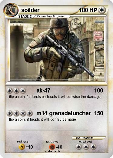 Pokemon soilder