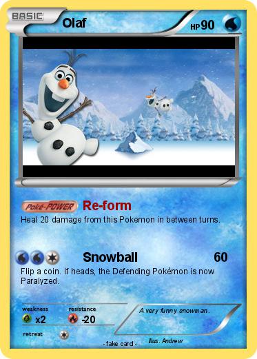 Pokemon Olaf