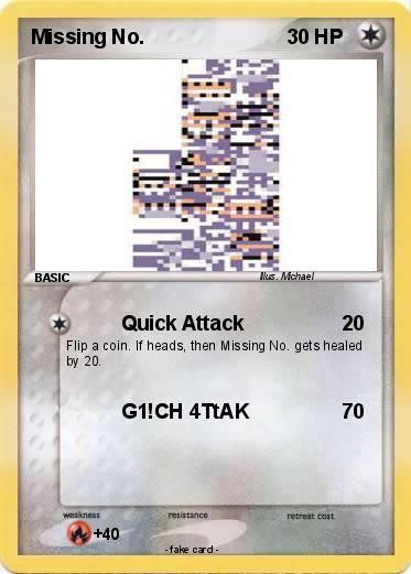Pokemon Missing No.