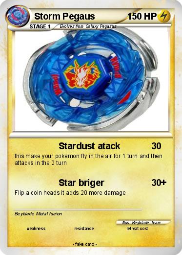 Pokemon Storm Pegaus