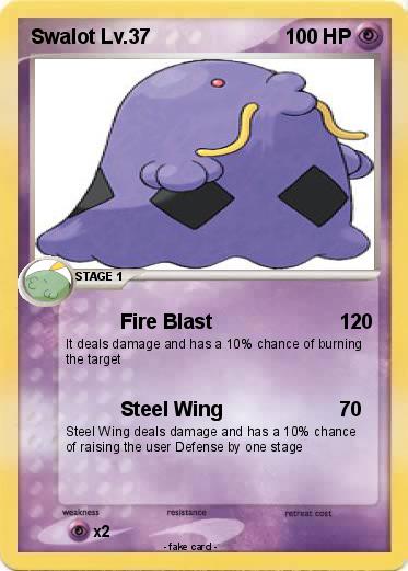 Pokemon Swalot Lv.37