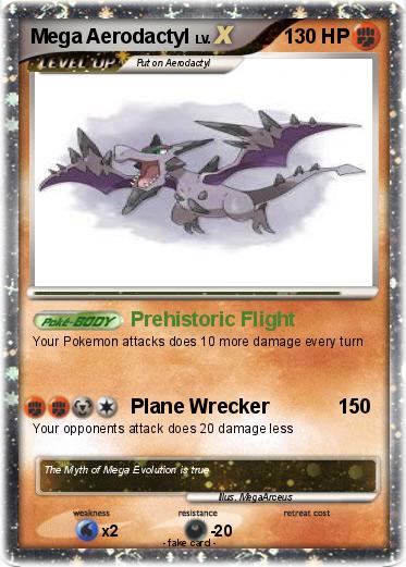 Pokemon Mega Aerodactyl