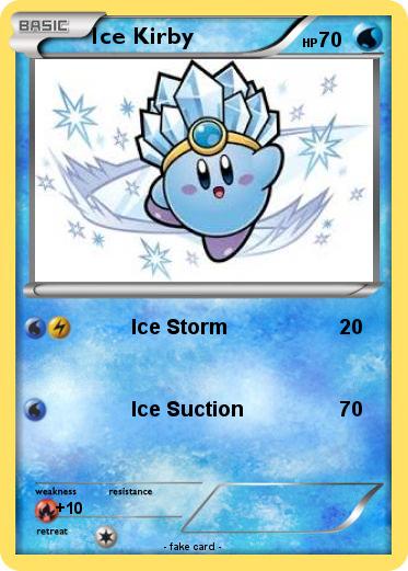 Pokemon Ice Kirby