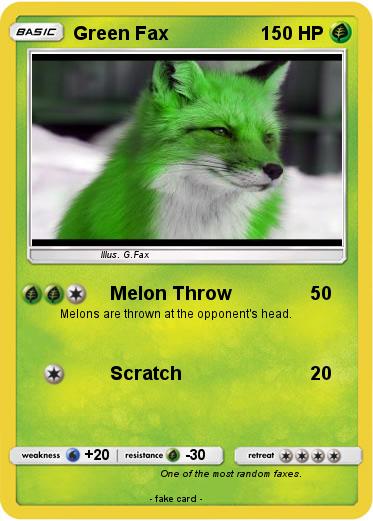 Pokemon Green Fax