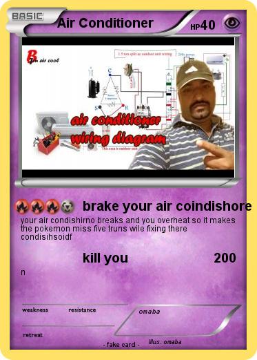 Pokemon Air Conditioner